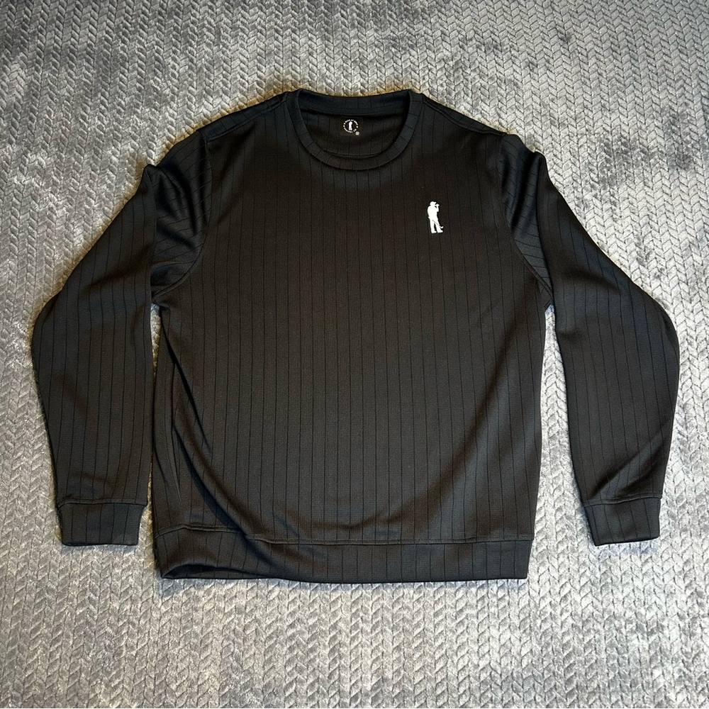 U Suck At Golf USAG Men’s Knit Crewneck Sweater Size M